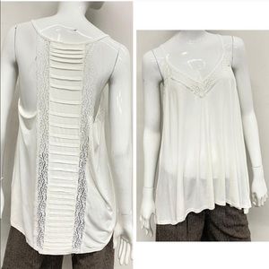 POL Lace Detail Tunic